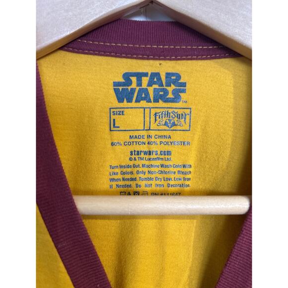 Star Wars Chewbacca Vneck Striped  Tee - Picture 3 of 6